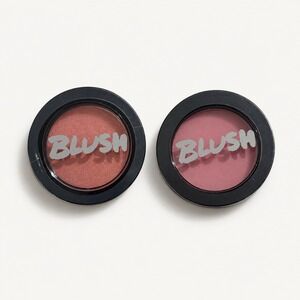 2 PC Set ModelCo Blush Cheek Powder Peach Bellini 02 Cosmopolitan Pink 01 NEW